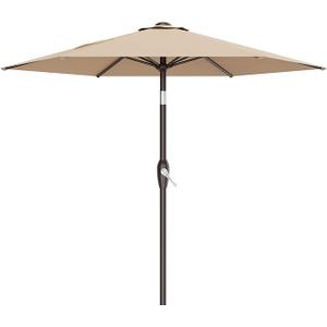 Outdoor Umbrella, Beige, (57.1 x 6.3 x 6.3 Inch)