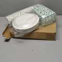 Pickmesh 250 Pcs St. Patrick's Day Party Supplies Kit for 50  Shamrock Disposable Paper Plates, Napkins and Cups for St. Paddy's Day Party, Irish Celebration, Birthday Decorations (Green)