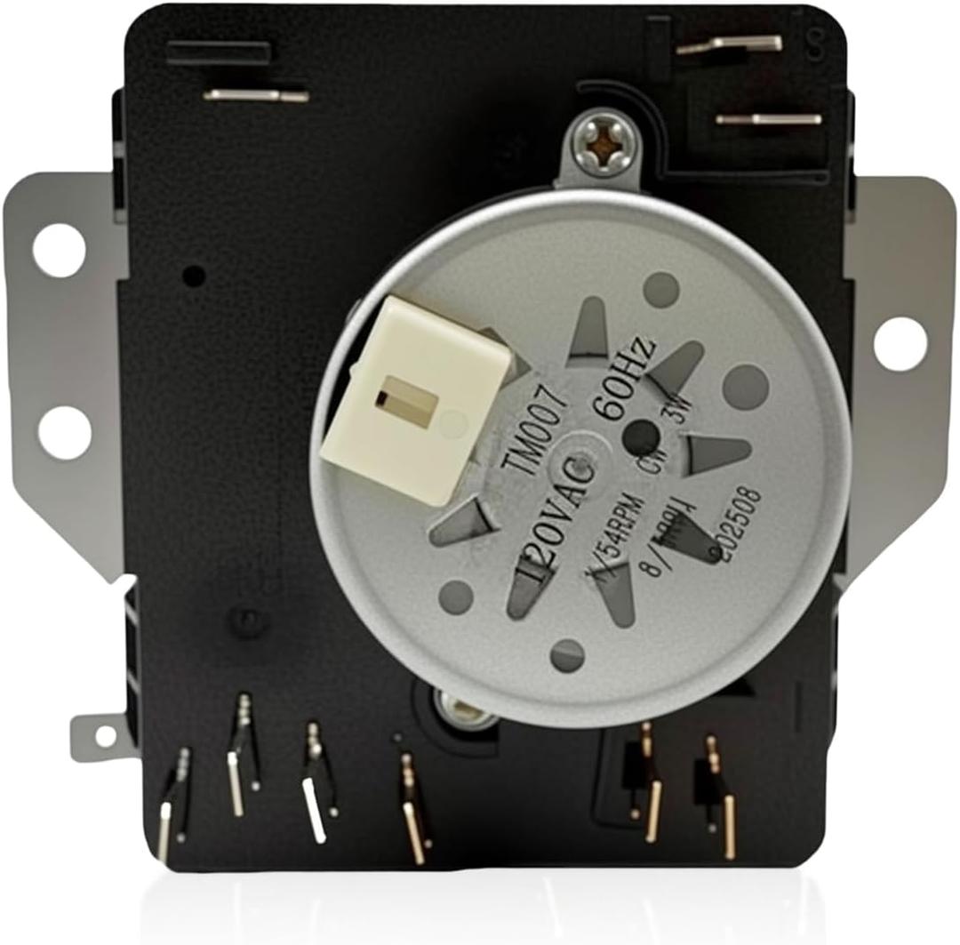 W10186032 WPW10186032 Dryer Timer Compatible with Kenmore Dryer Timer 7MKGDS400DW0, 11075102311, 11065132411 etc,Replacement WPW10186032VP 120VAC 60Hz