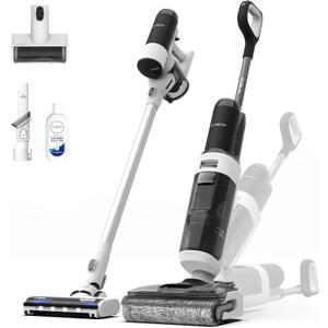 Tineco Floor ONE Switch S6 Stretch Wet Dry Vacuum Cleaner, Multi-Function, 180 Lay-Flat, Anti-Tangle Design, Self-Cleaning, 65Min Runtime, Dual-Edge Cleaning, Whole-House Cleaning Floor Cleaner