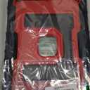 iPad 9th/ 8th/ 7th Generation 10.2 Inch iPad Case 9th Generation with Pencil Holder,Heavy Duty Shockproof Cover for i Pad 9th/8th/7th Gen 2021/2020/ 2019 Cases,Black Red