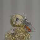 10 Feet Heavy Duty Gold Chain with 5" Light Canopy Kit for Chandelier, Swag Light Kit Light Fixture Mounting Bracket for Hanging Light,L0019