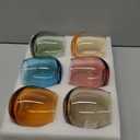 Colored Stemless Wine Glasses Set of 6-15 oz -Hand-Blown Colored Drinking Glasses, European Design Crystal Glass For Red & White Wine, Unique Gifts for Wedding, Birthday Christmas(Multicolor)