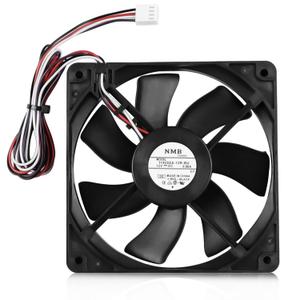 KIT0411 Pellet Grill Induction Fan Motor for Traeger D2 Pro 780 575, Ironwood 650 885, Silverton 620 810, Century 885, Oven Circulation Fan Replacement Part 11925SA-12R-BU, 0.86A 12V DC