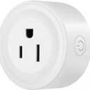 Filotimo Smart Plug, 2.4Ghz WiFi Plugs Work with Voice Contrl, Smart Outlet with Timer & Group Controller, WiFi Plug with Energy Monitoring, Remote Control