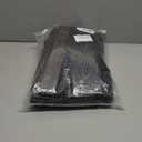 Side Opening Magnetic Screen Door in Fiberglass 38x99inch, Grey - Thicken Mesh Screen Magnetic Closure Keep Bugs Out, Reversible for Left/Right Door