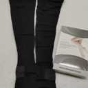 Medical Compression Thigh High Anti Embolism Stockings 15-20mmHg, for Edema, Varicose Veins, Swelling with Inspection Hole, Women & Men 11