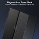 EooCoo Case Compatible with MacBook Pro 14 inch 2026-2021 M5-M1 Pro/Max Chip, Official Color-Matched, Anti-Mar Armor, Frosted Hard Shell Cases with Keyboard Cover, Screen Protector - Matte Space Black