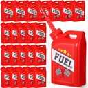 Mifoci 24 Pack Race Car Fuel Can Cups Set 11 oz Car Fuel Can Drinking Cups with Straw Racing Car Theme Birthday Party Favor for Kids Racing Car Theme Birthday Party Baby Shower Supplies