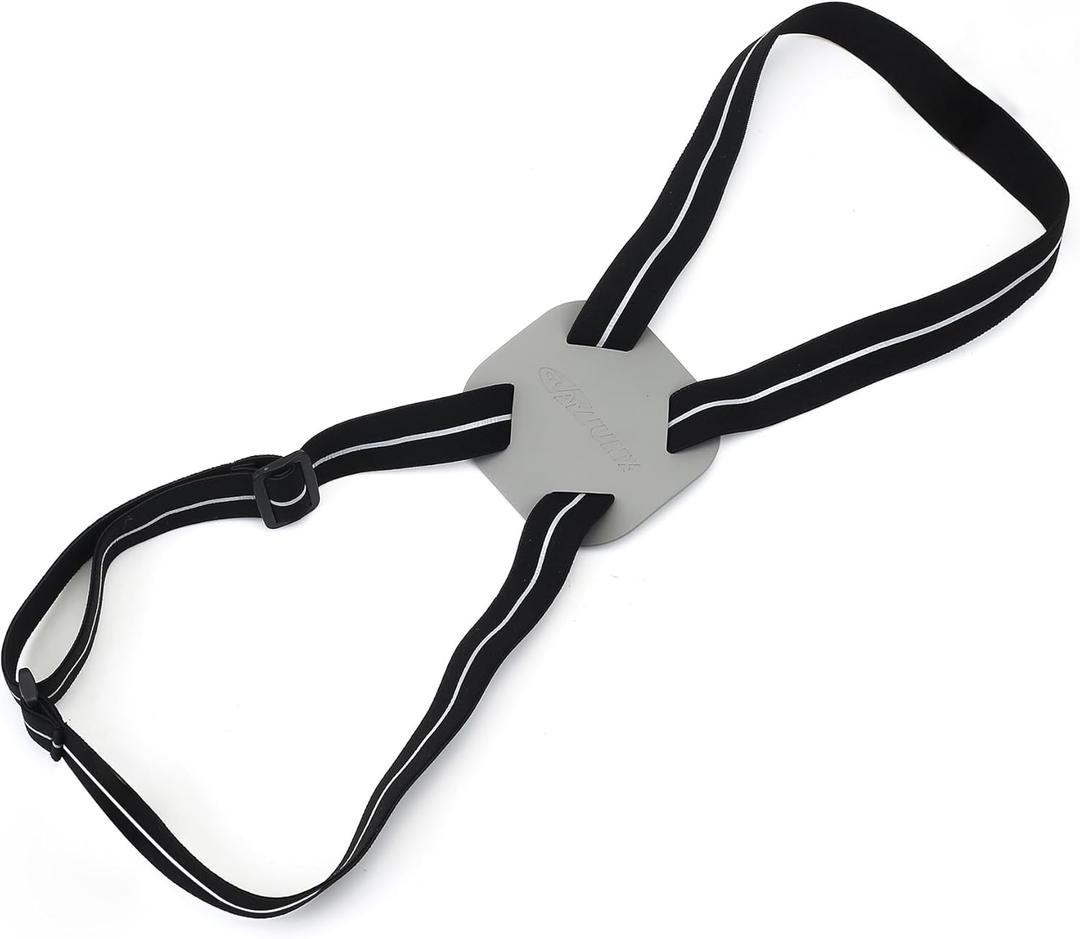 Luggage Straps Bag Bungees for Add a Bag Easy to Travel Suitcase Elastic Strap Belt (Gray, M)