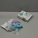 V1 Kids Headphones, Wired Stereo Foldable Tangle-Free 3.5mm Adjustable On-Ear Headphones for Kids for School/Toddlers/Childrens/Teens/Boys/Girls/Ipad/Tablet/Kindle/Phones/Travel/Plane (Green)