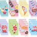 Zonon 24 Pack Cute Mini Notebooks for Kids Ice Cream Party Favors Pocket Notebook Mini Ice Cream Spiral Notepads Gifts Bulk for Birthday Party Favors Supplies School Teacher Classroom Gifts