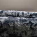 Shag Area Rug, 4 X 6 Tie-Dyed Plush Fuzzy Rugs for Living Room, Ultra Soft Fluffy Furry Rug for Bedroom, Indoor Carpet Nursery Rugs for Kids Room Home Decor, Light Grey