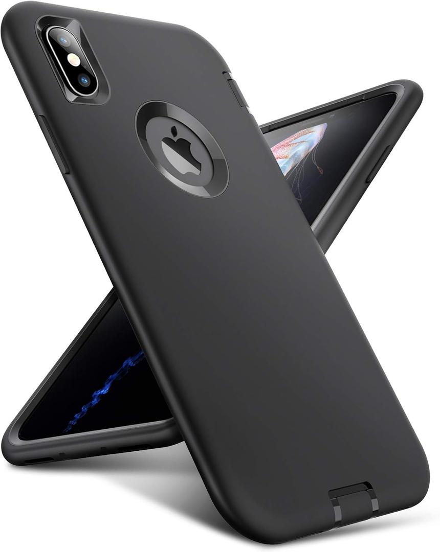 ORIbox Case Compatible with iPhone Xs Max Case, Soft-Touch Finish of The Liquid Silicone Exterior Feels