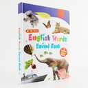 Eolythra First English Words Sound Book for Kids - My First English Sound Book with Speak and Spell Feature, 13 Themes 300+ Words Picture-Audio Books for Kids