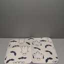 Halloween Spooky Ghost Bats Dish Drying Mat 18 x 24 in for Kitchen Counter Microfiber Dry Dishes Mats Drainer Mat Dish Drying Pad for Countertops (Multi 03)