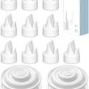 BACAYZZL Pump Parts Compatible with Spectra S1 S2 9 Plus Synergy Gold, Not Original Spectra Replacement Pump Parts, Include 10 Duckbill Valves & 4 Silicone Membranes