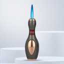 Cool Bowling Lighter, Torch Jet Flame Butane Lighters, Refillable Adjustable Flame, Gift for Men and Girl Candles Camping (No Butane Fuel) Refillable