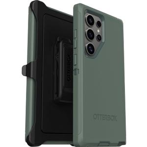 OtterBox Samsung Galaxy S24 Ultra Defender Series Case - Forest Ranger (Green), Rugged & Durable, with Port Protection, Includes Holster Clip Kickstand