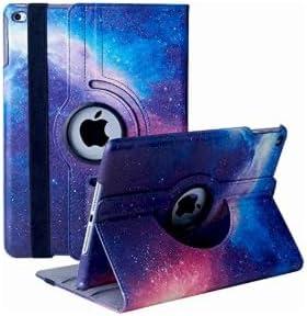 CenYouful Case for iPad Fit 2018/2017 9.7 6th/5th Generation - 360 Degree Rotating Case Cover with Auto Wake/Sleep Compatible with iPad 9.7 Inch 2018/2017 (Galaxy)