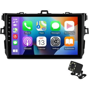 9 Inch IPS Touchscreen Android 13 Car Stereo for Toyota Corolla 2009-2013 with Wireless CarPlay & Android Auto 2+32GB Car Radio, Support WiFi 6, Bluetooth,5.4, FM Radio, Backup Camera, SWC 9 Inch IPS Touchscreen Android 13 Car Stereo for Toyota Corolla 2009-2013 with Wireless CarPlay & Android Auto 2+32GB Car Radio, Support WiFi 6, Bluetooth,5.4, FM Radio, Backup Camera, SWC
