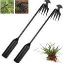 Weed Puller Tool Garden Weed Pulling Tool, Garden Hand Rake Tool | Heavy-Duty Gardens Hand Weeder Puller Tool for Gardening and Weedings(2PCS)