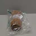 28 Inch Christmas Tree Collar Brown Plush Faux Fur with Crossed Diamond Pattern, Soft Boho Xmas Tree Ring Tree Skirt for Christmas Artificial Trees Holiday Party Home Decor