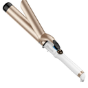 Hoson 1 1/2 Inch Curling Iron Large Barrel, 1.5 Inch Long Barrel Curling Wand Dual Voltage, Ceramic Tourmaline Coating with LCD Display, Glove Include