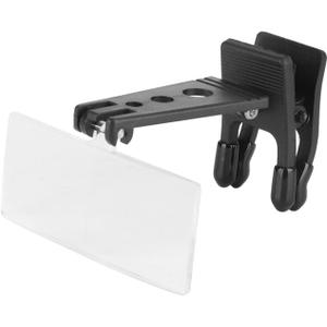 1.5X 2.5X 3.5X Clip on Reading Glasses, 2.95 x 1.1in GLIP on Magnifying Glasses, Clip on Magnifiers for Eyeglasses
