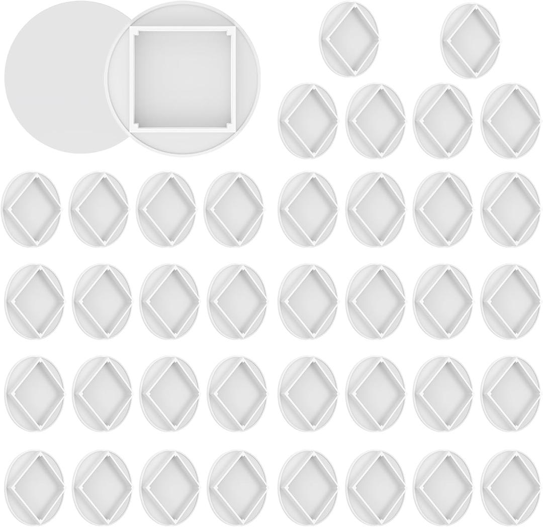 Caps Compatible with Gardyn yPod Hydroponic System, Plastic Cover for yPod Reusable Hydroponic Pod Cap Indoor Gardening Accessories for Grow Cube Vertical Garden(40 pcs)