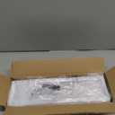 Stove Top Shelf for Curved Stove, Expand 27 to 33 Inch Spice Rack, 4 Level Adjustable Height Spice Shelf, Over the Stove Shelf for Back of Stove Spice Rack Organizer for Countertop, White