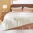 Bedsure Electric Blanket Full Size - Soft Flannel Heated Blanket, Fast Heating with 10 Time Settings & 6 Heat Settings, Warm Gift for Grandma (72x84 inches, Ivory)