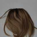 GORGIUS Blonde Bob Wig with Highlights Glueless Straight Short Synthetic Lace Front Wigs For Women Pre Cut Pre Plucked Side Part Hairline 12 Inch (#OT30)