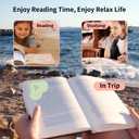 2 x Personalized Leather Heart Bookmark with Initial, Cute Letters Custom Corner Book Mark for Reading Women, Student, Book Lovers, Teacher Appreciation Gifts (Red+Brown+Pink+Honeydew Green, J)