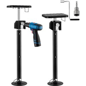 Kohree RV Slide Out Supports Jack with a Flat Top Support Block, Supports up to 5000lbs, Adjustable from 20"-49", Heavy Duty Camper Slide-Out Leveling Jacks, Set of 2