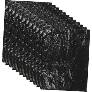 25pcs Thickened Trash Bags Black Garbage Liners for Home Kitchen Bathroom Leak-resistant Waste Bags for Bedroom Office Use