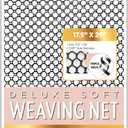DONNA Deluxe Soft Weaving Net 17.5 x 26  Triple Helix Structure Hair Net for Sew-in Weave Styles, Soft Texture Fits Scalp Contour, Flexible Mesh Net for Braids & Extensions, Durable Weave Cap