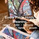 Tree of Life Jigsaw Puzzle 1000 Pieces for Adults  Colorful Nature Art Puzzle, Unique Puzzle for Gift, Family Fun & Home Decor Perfect Snap, 27.6 x 19.7 in, Hipazous