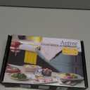 Antree Pasta Maker Attachment 3 in 1 Set for KitchenAid Stand Mixers Included Pasta Sheet Roller, Spaghetti Cutter, Fettuccine Cutter Maker Accessories and Cleaning Brush
Antree Stand Mixer Attatchment, 3 in 1 Pasta Roller & Cutter Attatchment