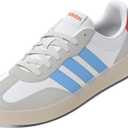 adidas Men's Barreda Decode, White/Semi Blue Burst/Semi Impact Orange, 6