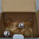 FLSNT 40W Equivalent LED Chandelier Light Bulbs, Dimmable Amber LED B11 E12 Candelabra Base Bulbs, 2200K Warm White, 330LM, 6 Pack UL,CA65 Listed