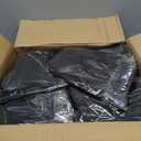 10 Packs Round Cocktail Table Skirt 32"x 43" Black Spandex Stretch Cocktail Table Skirt Cocktails Tablecloth with Wavy Drapes, Spandex Fitted High Top Tables Covers for Wedding Bar Banquet Party