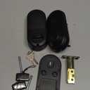 Veise RZ07 Fingerprint Smart Lock, 7-in-1 Smart Locks for Front Door, Keyless Entry Door Lock with App Control, Biometric Electronic Touchscreen Keypad Deadbolt, Matte Black