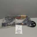 WAYPLUS Kick Scooter for Ages 6+,Kid, Teens & Adults. Max Load 240 LBS. Foldable, Lightweight, 8IN Big Wheels for Kids, Teen and Adults, 4 Adjustable Levels. Bearing ABEC9 (Orange)