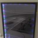 Baseball Card Display Case, 5 Tier Card Display Frame Lockable, Trading Card Display with UV Protection Sports Card Display Case for Baseball Cards, Football Cards, Sports Cards