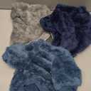 3 Pack Dog Sweater Clothes for Small Dogs Girls Boys with Reflective Strip Small Dog Sweaters Coat Soft Warm Pet Puppy Clothes Sweater (Grey+Blue+Navy, S(Back:8.26",Chest:12.20", Neck:9.05"))