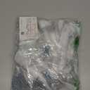 homdiy 10 Pack 3-3/4 Inch Marble Cabinet Pulls, White Marble Grain Kitchen Cabinet Handles Black and White Dresser Drawer Pulls