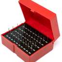 Steel PIN GAGE Set Plastic CASE (PIN-M0-50)