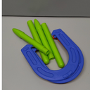Plastic Horseshoe Game