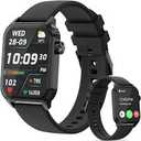 Smart Watch for Men, 120 Sports Modes Smartwatch with 1.83" HD Touchsreen, IP67 Waterproof, Sleep Monitor, Bluetooth Call & Music Control Fitness Watch for Android/iPhone (Black)